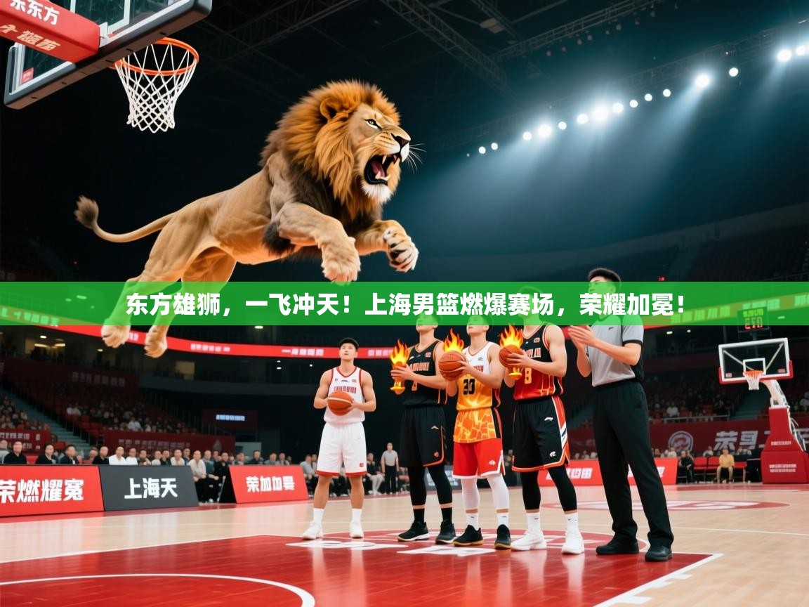 东方雄狮，一飞冲天！上海男篮燃爆赛场，荣耀加冕！  第2张